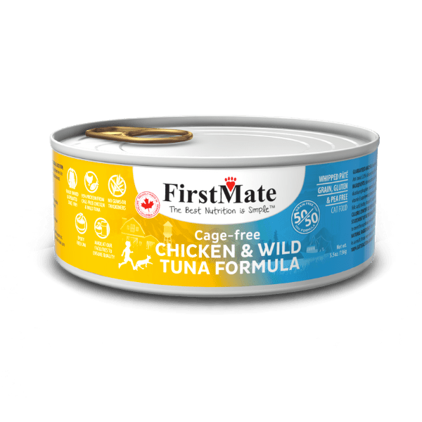 FirstMate - Cage Free Chicken and Wild Tuna - Cat Wet Food at Harmony Pet Supplies, Scarborough