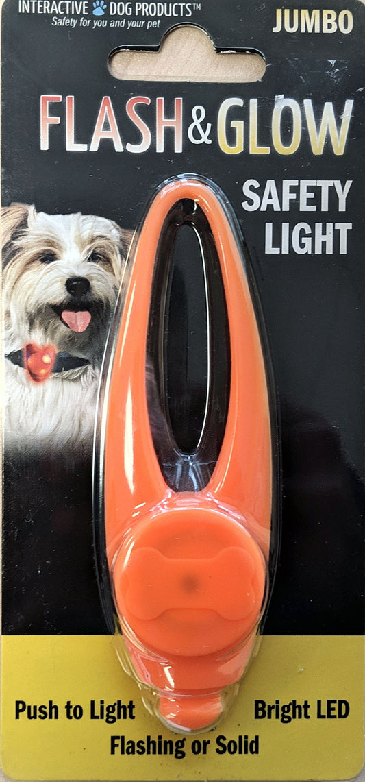 Flash & Glow - Safety Light - Dog