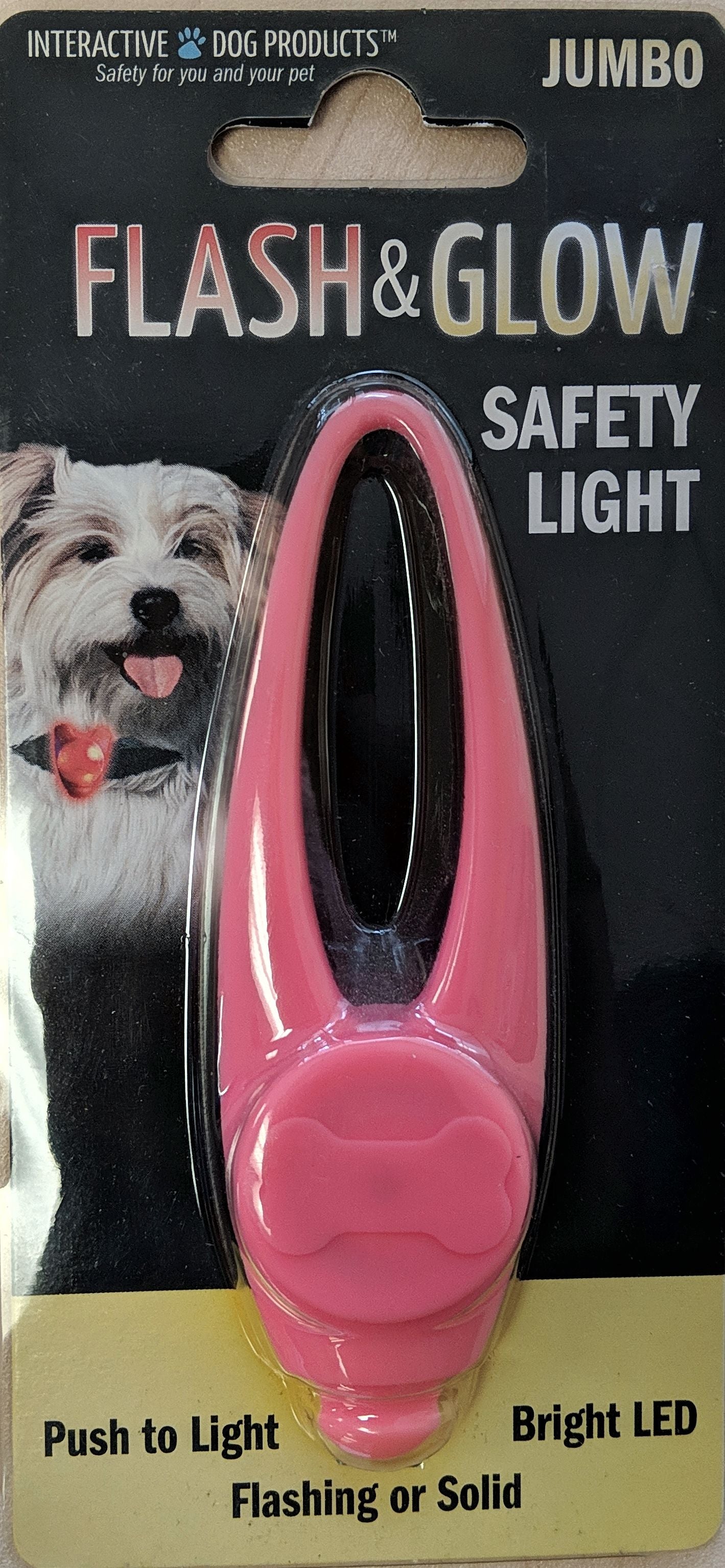 Flash & Glow - Safety Light - Dog