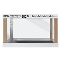 Fluval Visi White 60P Aquarium Tank - 20.6 Gal(78L)