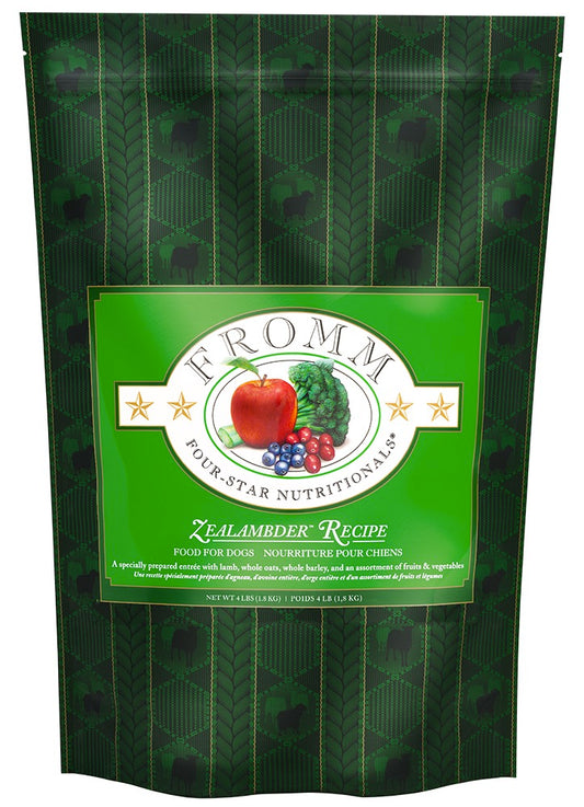 FrommFourStarNutritionals-ZealambderRecipe-DogFood Front