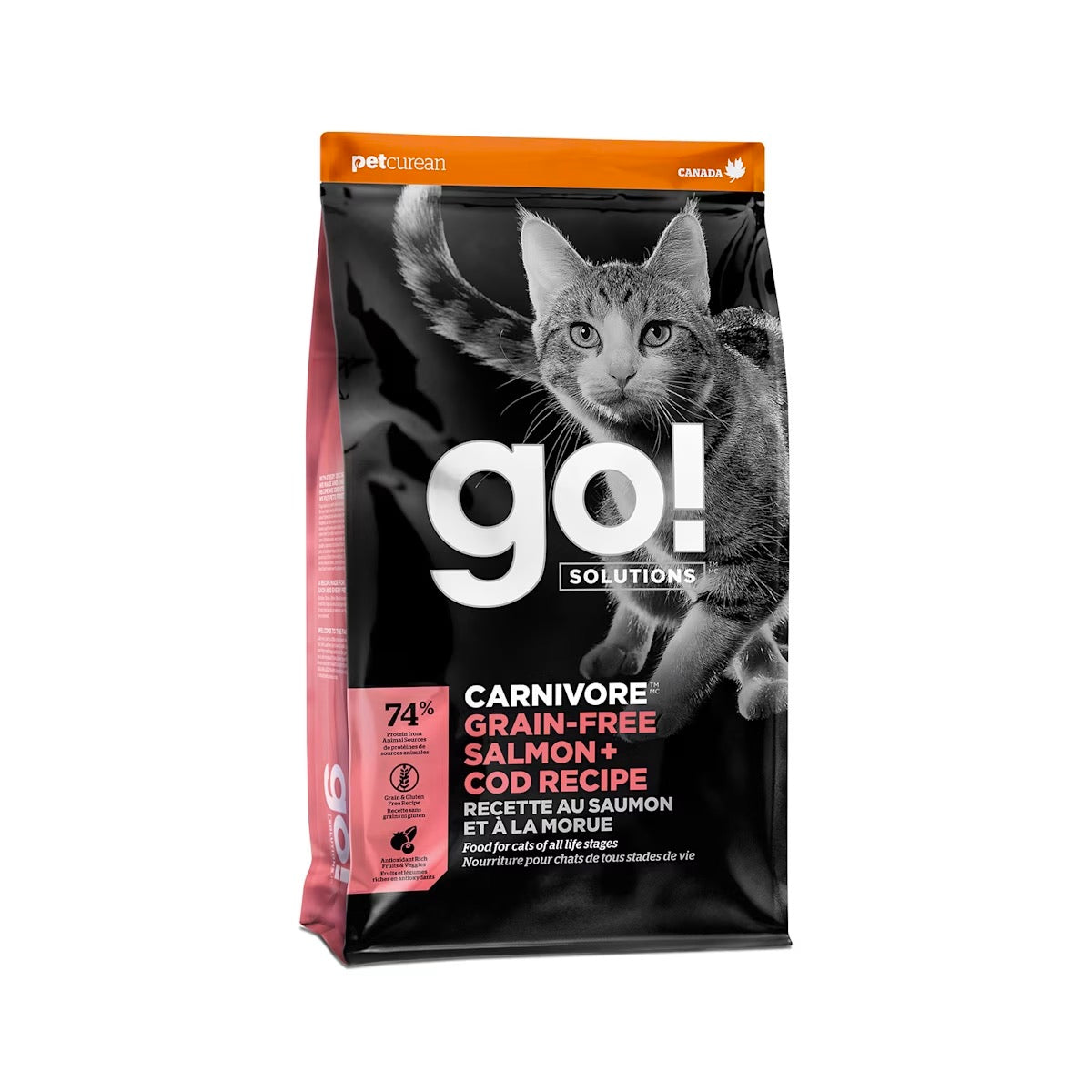 Go! Solutions Carnivore Salmon + Cod – High-Protein Marine Feast Harmony Pet Supplies Scarborough