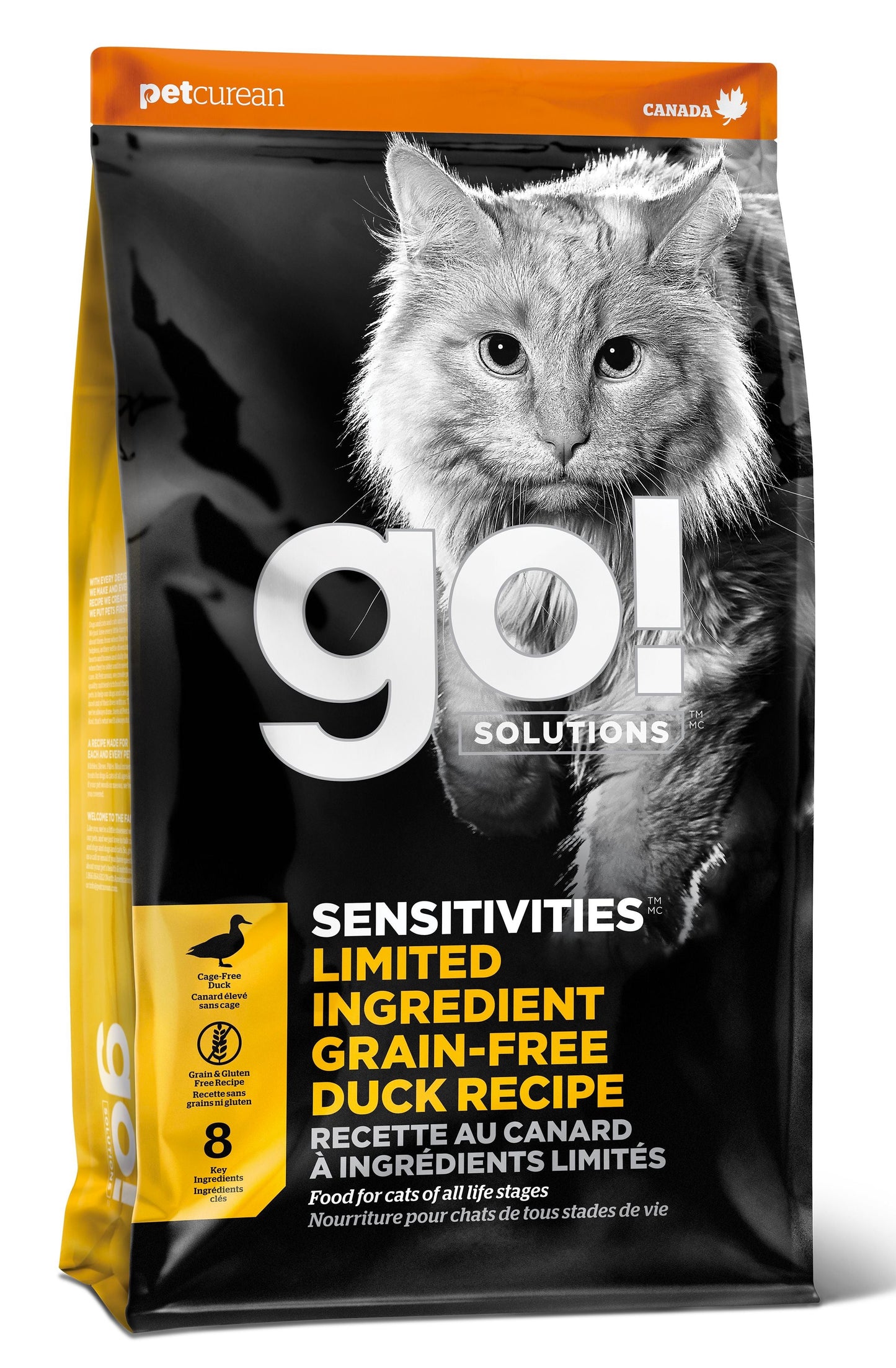 Go! Sensitivities Grain Free Duck Recipe Cat Food Harmony Pet Supplies Scarborough