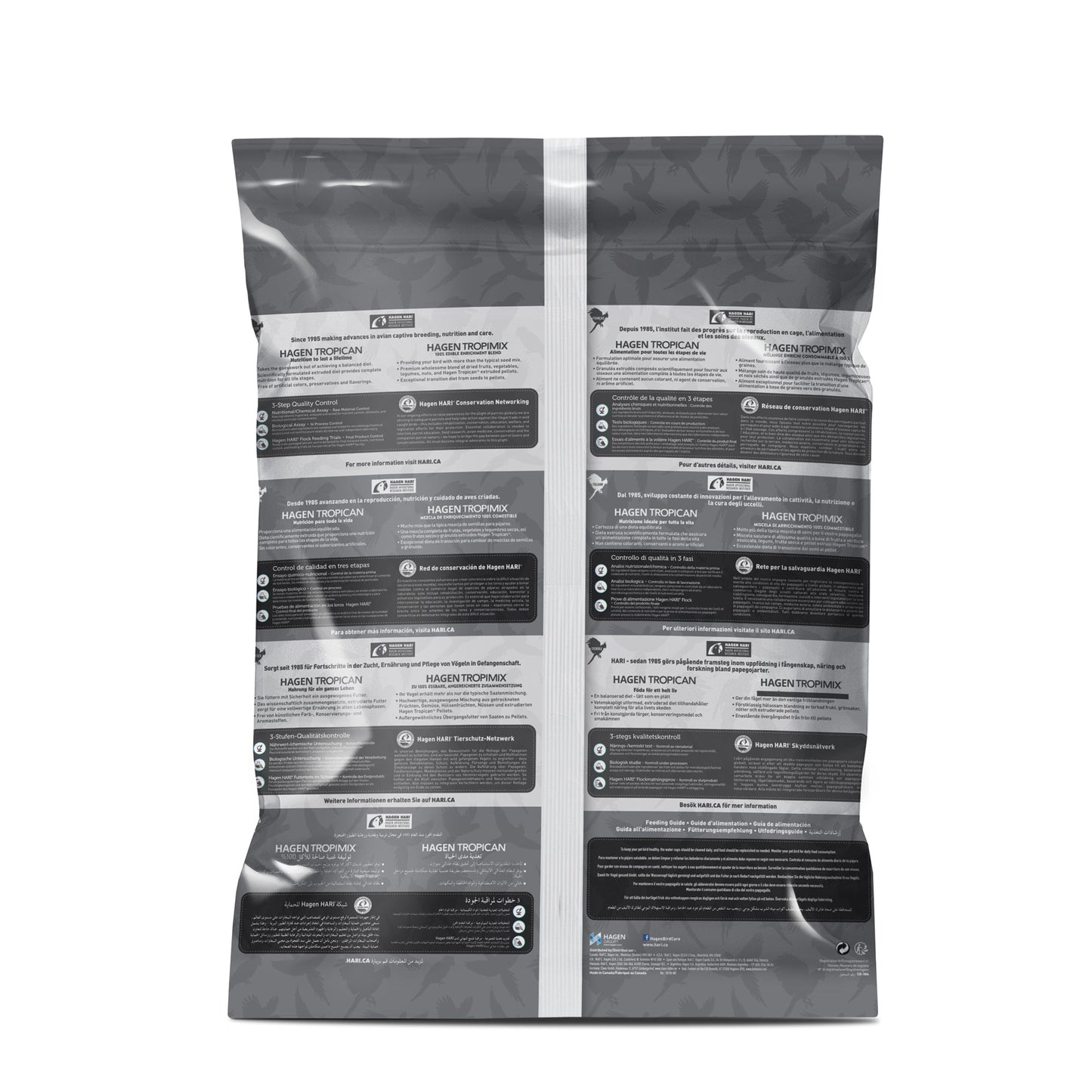 Tropican Lifetime Formula Granules - Maintenance Bird Diet Harmony Pet Supplies Scarborough