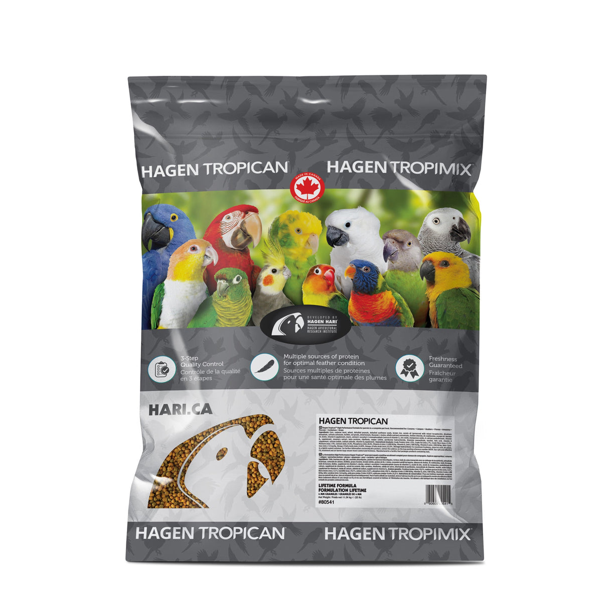 Tropican Lifetime Formula Granules - Maintenance Bird Diet Harmony Pet Supplies Scarborough