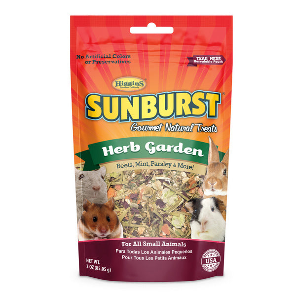 Higgins Sunburst Natural Treats Herb Garden Small Animal Treat