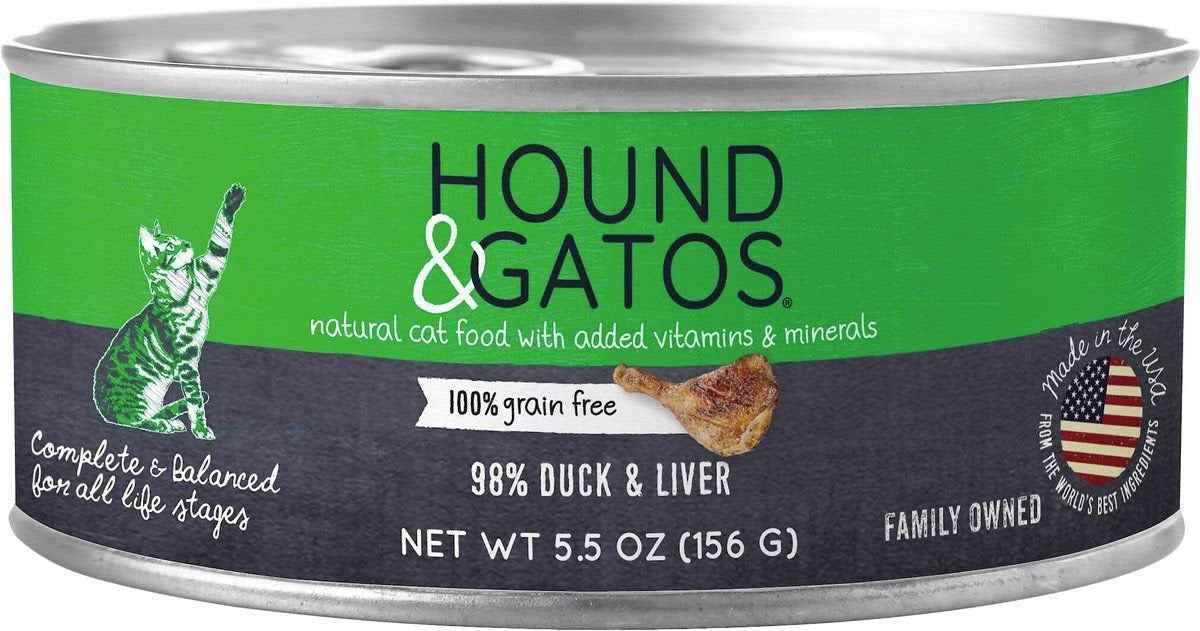 Hound & Gatos - Duck and Liver - Cat Food
