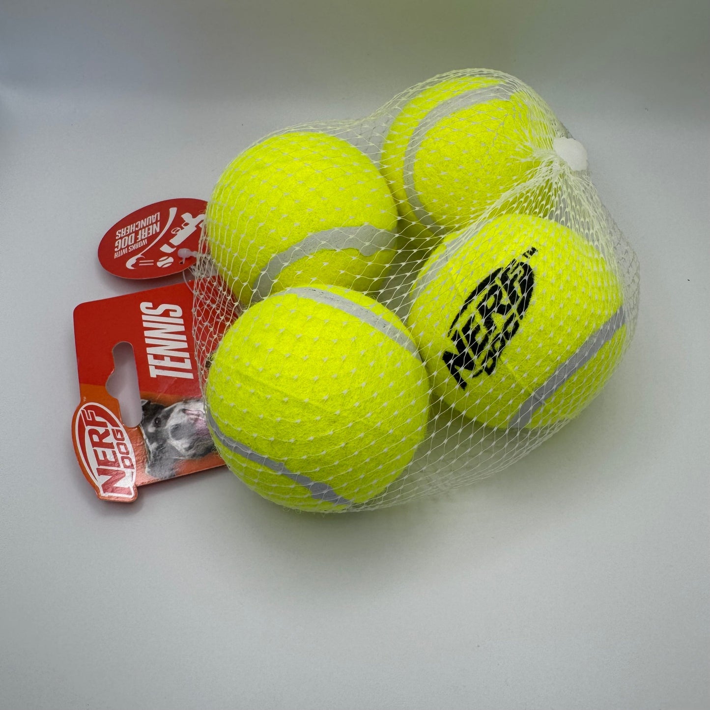 Dog Tennis Balls – 4-Pack Launcher-Compatible Harmony Pet Supplies Scarborough