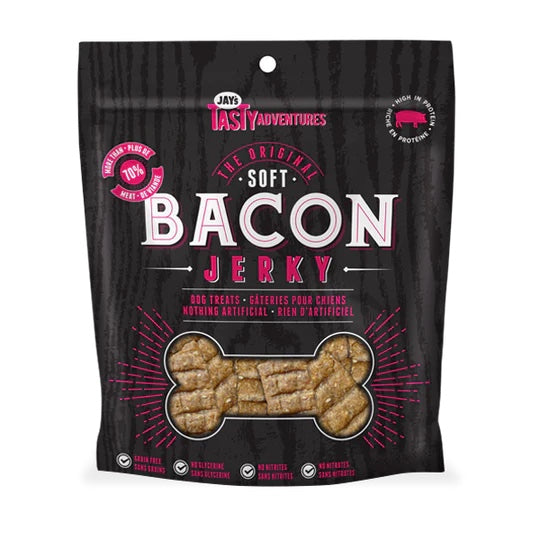 Jay's Tasty Adventures - Bacon Jerky - Dog Treats Harmony Pet Supplies Scarborough