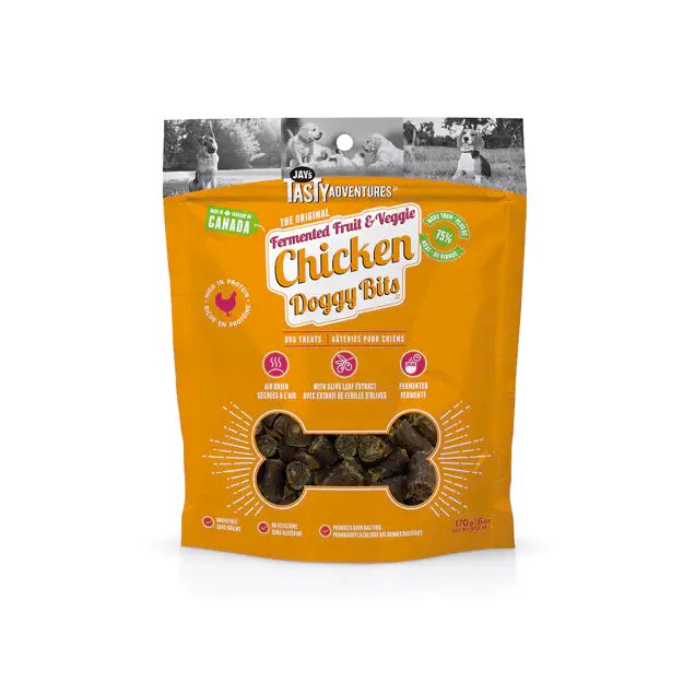 Jay's Tasty Adventures - Fermented Fruit & Veggie Chicken - Dog Treats Harmony Pet Supplies Scarborough