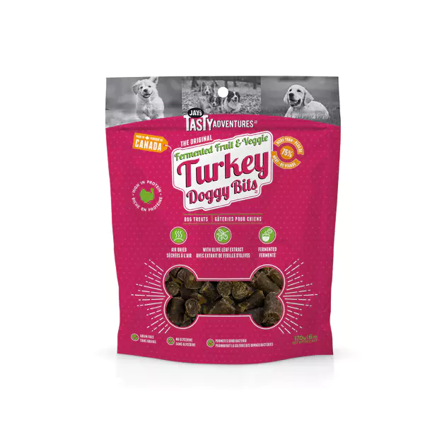 Jay's Tasty Adventures - Fermented Fruit & Veggie Turkey - Dog Treats Harmony Pet Supplies Scarborough