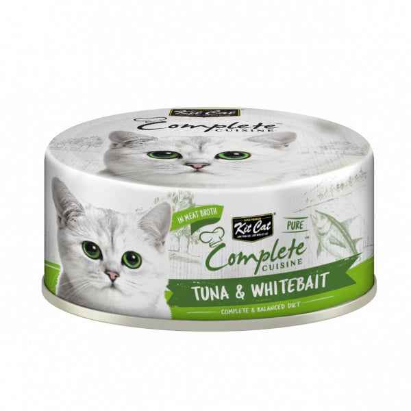 Kit Cat - Tuna and Whitebait in Broth - Cat Food