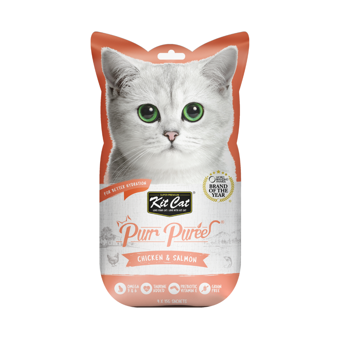 Kit Cat Purr Puree Chicken & Salmon Harmony Pet Supplies Scarborough