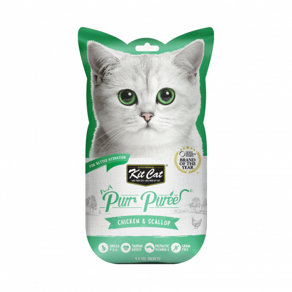 Kit Cat Purr Puree Chicken & Scallop Harmony Pet Supplies Scarborough