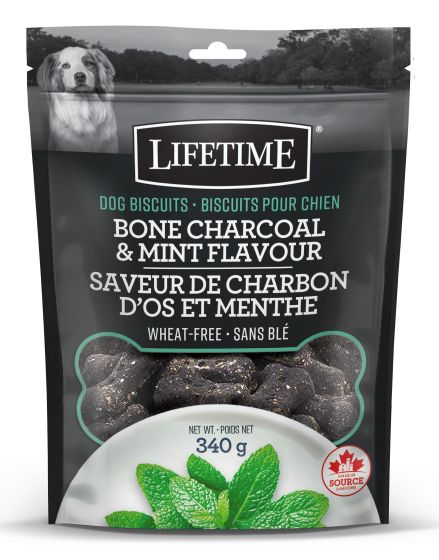Lifetime - All Life Stages - Char Mint Flavour Dog Biscuit