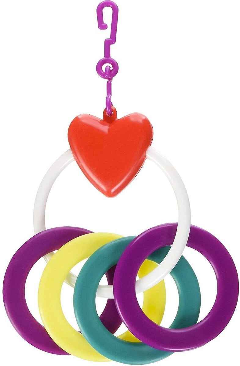 Living World - Heart Ring of Rings - Bird Toy