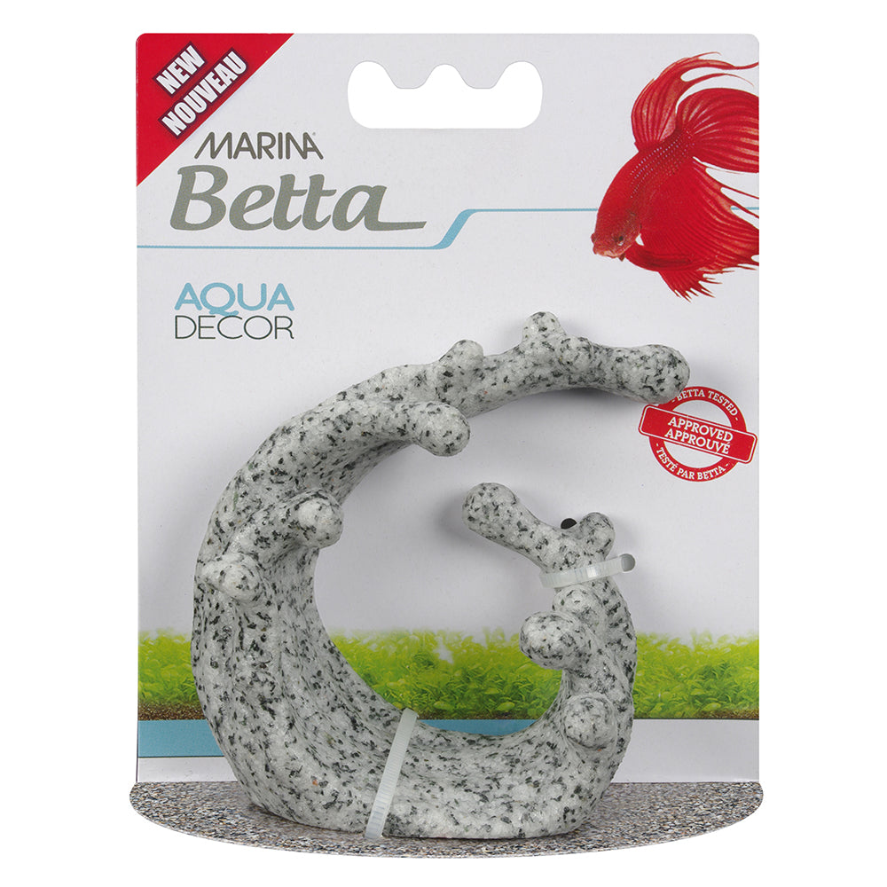 Marina Betta Aqua Decor Ornament - Granite Wave Harmony Pet Supplies Scarborough
