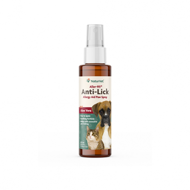 NaturVet-Aller Anti Lick Paw Spray-Dog_Cat Front