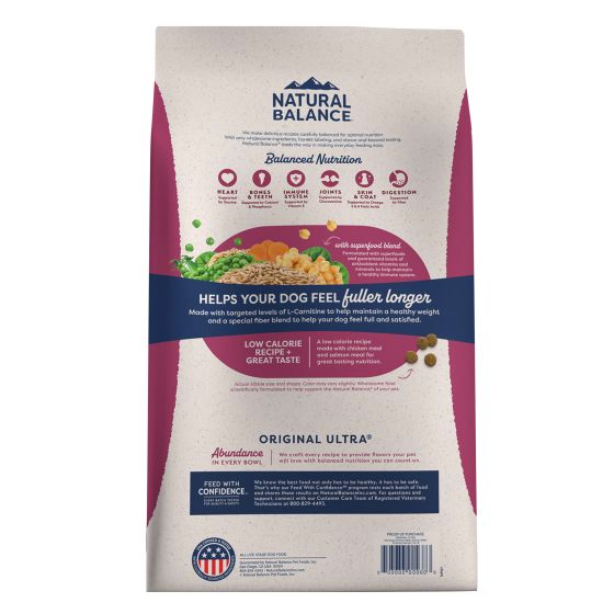 Natural Balance - Fat Dogs - Adult Dog food