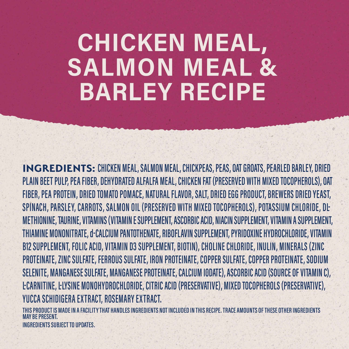 Natural Balance - Fat Dogs - Adult Dog food