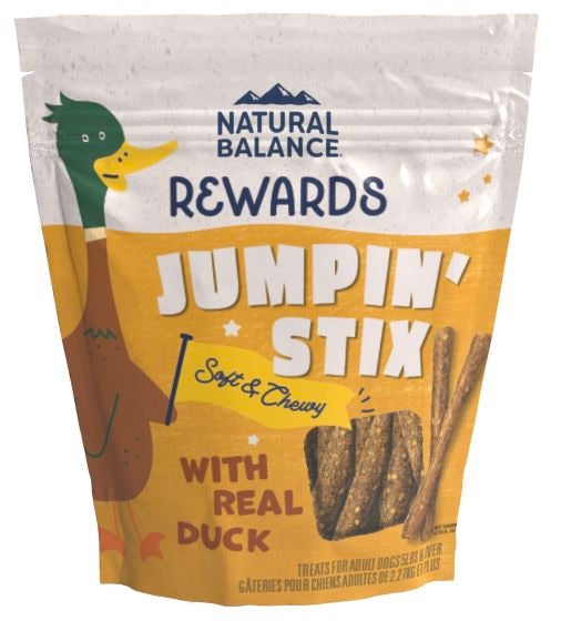 NaturalBalance-Jumpin_StixRealDuck-DogTreats Front