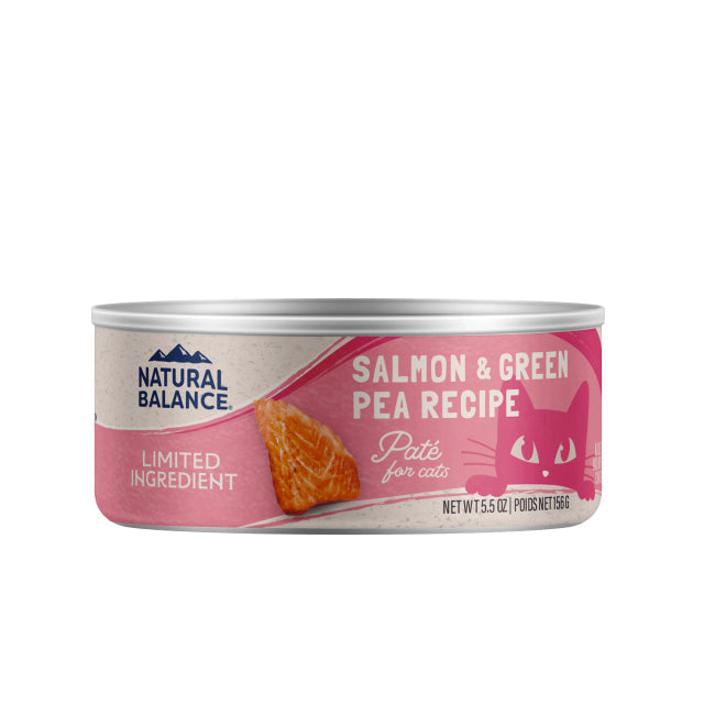 Natural Balance LID - Salmon and Green Pea - Cat Food Harmony Pet Supplies Scarborough