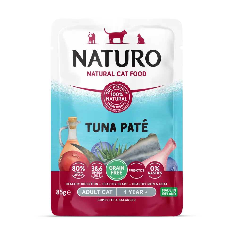 Naturo Feline Grain Free Tuna Pate Pouch