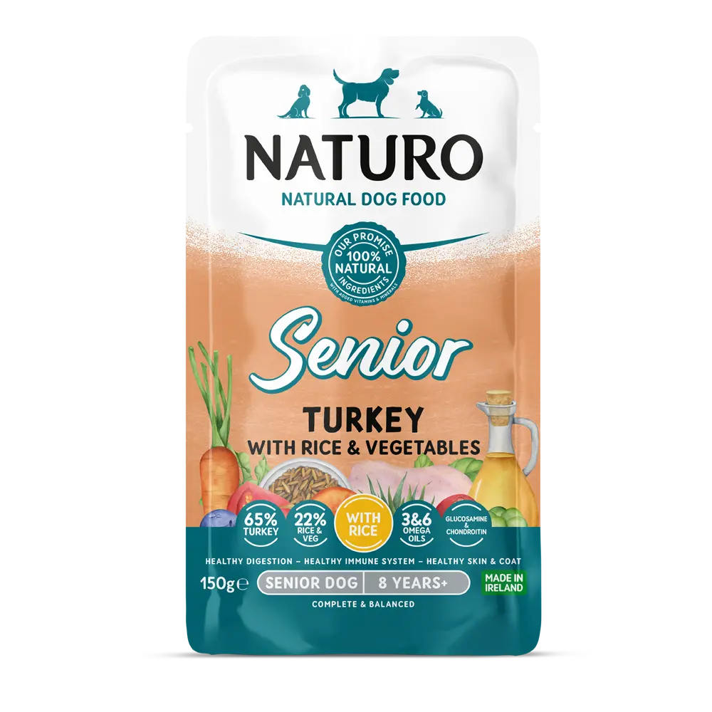 Naturo Senior Adult Mini Turkey with Rice and Vegetables