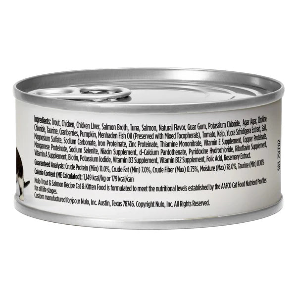 Nulo - Trout and Salmon Recipe - Cat Food Harmony Pet Supplies Scarborough