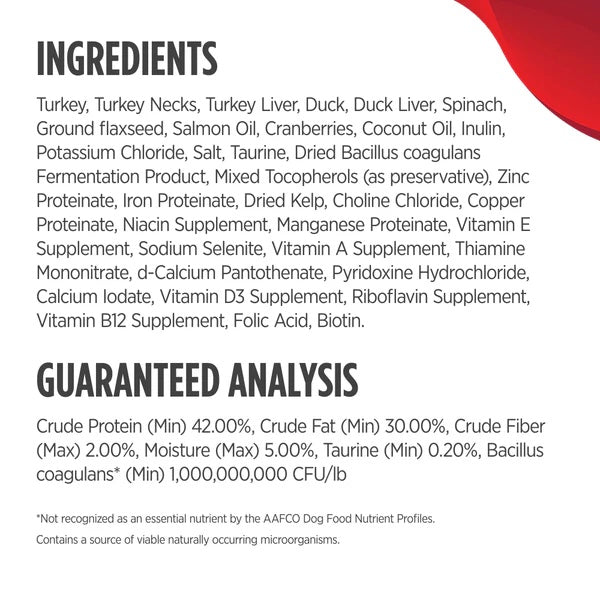 Nulo - Freeze Dried Turkey & Duck - Cat Food Harmony Pet Supplies Scarborough