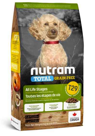 Nutram T29 Total Grain-Free Lamb & Lentils Small Breed Dog Food