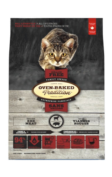 Oven-Baked Tradition - Red Meat Grain Free - Cat Front - Pet Supplies store near Scarborough. Free delivery in Toronto!