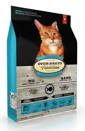 Oven-Baked Tradition Fish Adult Cat Food Front