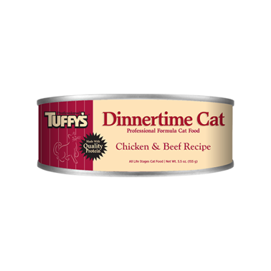 Professional Tuffys-Dinnertime Chicken and Beef Recipe-Cat Food