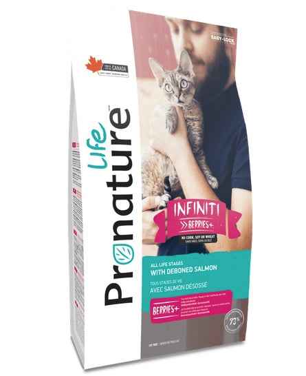 Pronature Life Infiniti Salmon & Berries – Grain-Free High Protein Cat Food