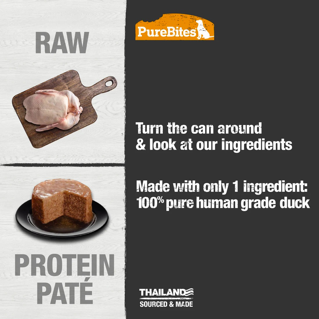 PureBites - Duck Pate for Dogs