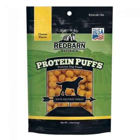 Redbarn Dog Protein Puffs Cheese Dog 1pc