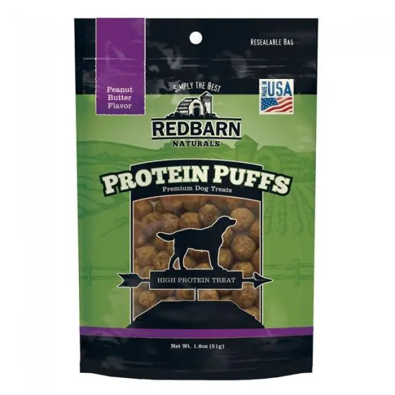 Redbarn Dog Protein Puffs Peanut Butter Dog 1pc Harmony Pet Supplies Scarborough