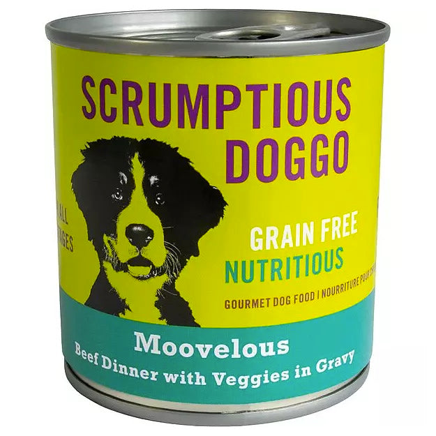 Scrumptious Doggo - Beef Dinner with Veggies in Gravy - Moovelous