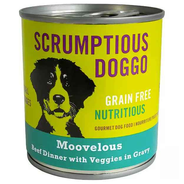 Scrumptious Doggo - Beef Dinner with Veggies in Gravy - Moovelous
