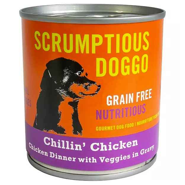 Scrumptious Doggo - Chicken Dinner with Veggies in Gravy