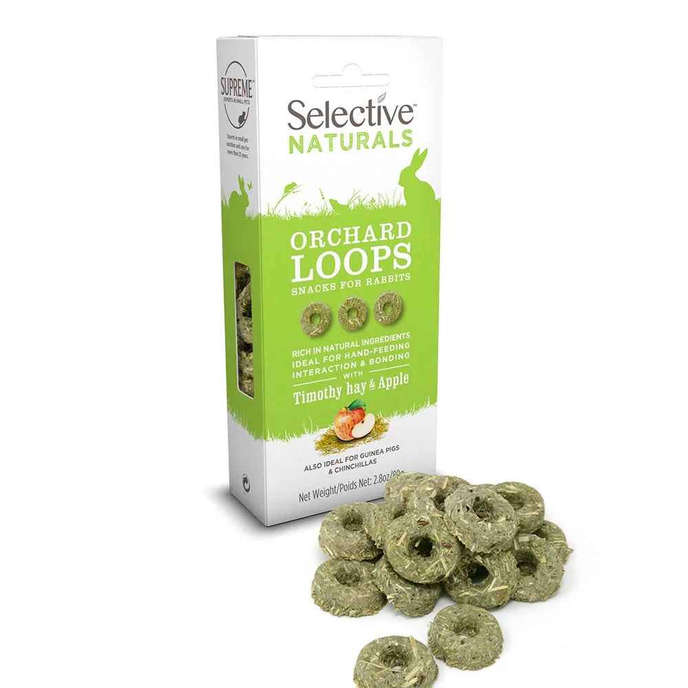 Selective Natural - Orchard Loops Apple Snack at Harmony Pet Supplies, Scarborough