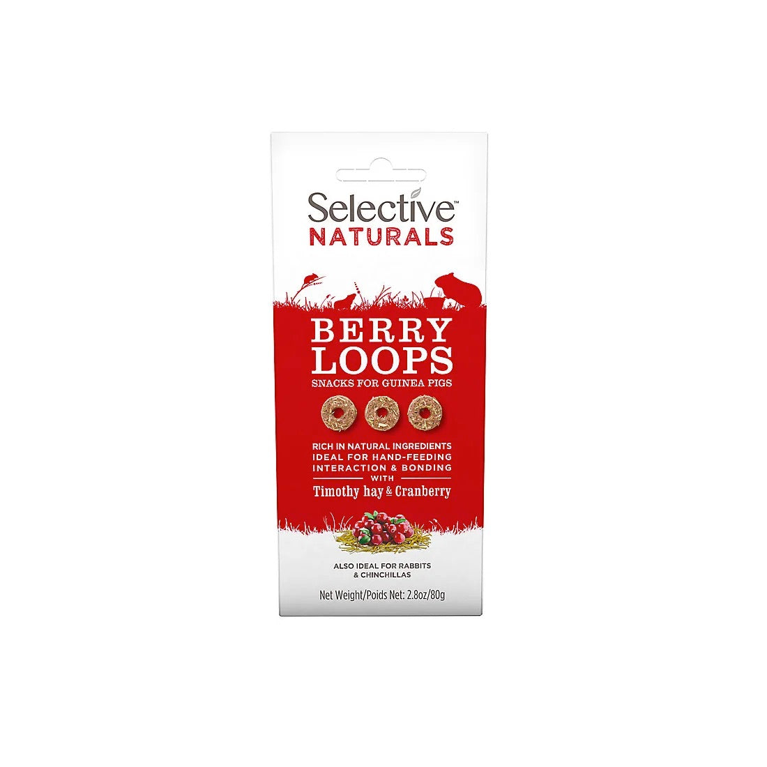 Selective Naturals - Berry Loops Cranberry - Snack Harmony Pet Supplies Scarborough