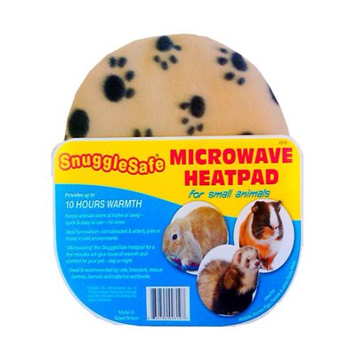 SnuggleSafe Microwave Heat Pad with Fleece Cover