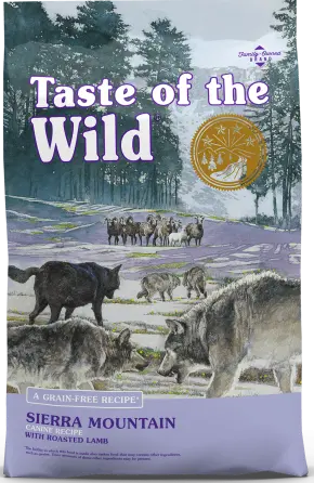 Taste of the Wild Grain Free - Sierra Mountain - Roasted Lamb Dog Food