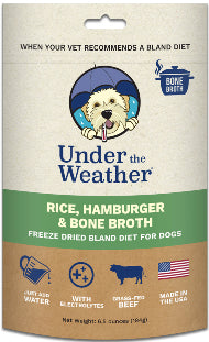 Under The Weather - Rice, Hamburger and Bone Broth Harmony Pet Supplies Scarborough