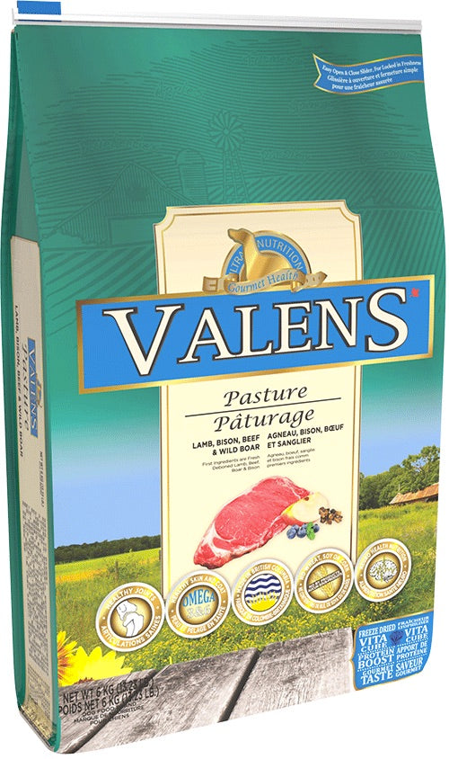 Valens-Pasture Dog Food - Front