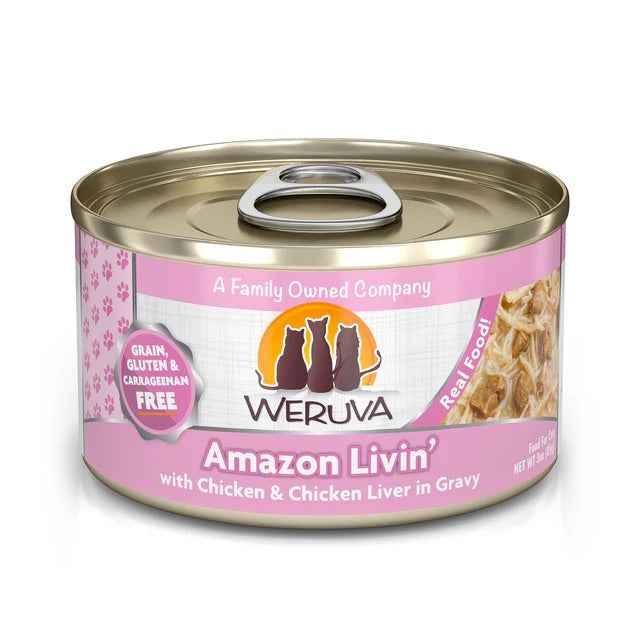 Weruva - Amazon Livin - Chicken and Chicken Liver - Cat Food