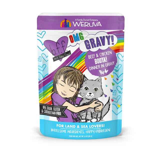 Weruva - Beef & Chicken Booya! - Cat Food pouch at Harmony Pet Supplies, Scarborough