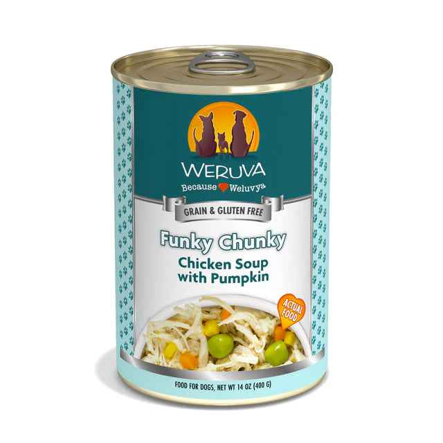 Weruva - Funky Chunky - Chicken Soup with Pumpkin - Dog Food